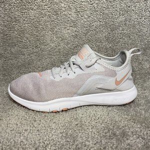 NIKE FLEX TRAINER 9 TRAINING SHOES GRAY & Peach AQ7491-004 Women's US Size 6.5